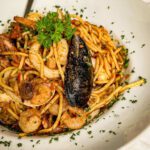 Spaghetti mit Meeresfrüchte